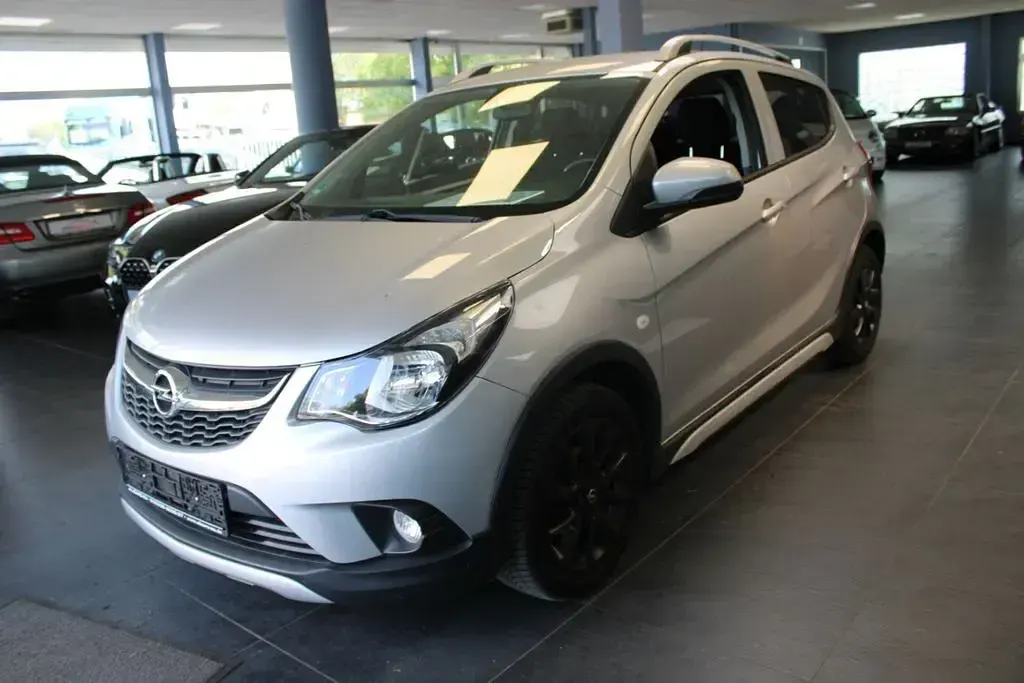 Gebraucht Opel Karl Rocks 75 PS (55 kW) 2018 Silber Kleinwagen
