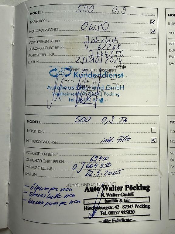 Gebraucht Fiat 500S S 105 PS (77 kW) 2016 Grau Cabrio