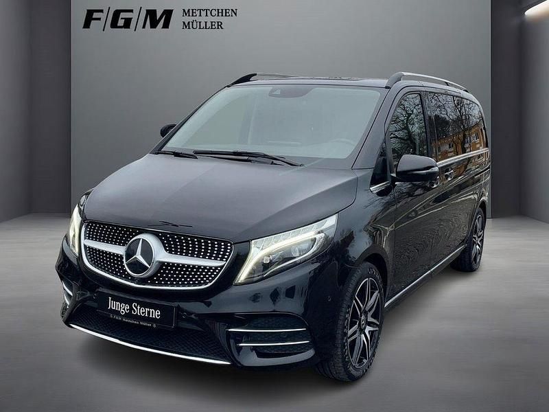 Gebraucht Mercedes V300 Avantgarde Edition 239 PS (175 kW) 2020 Obsidianschwarz metallic Van / Kleinbus