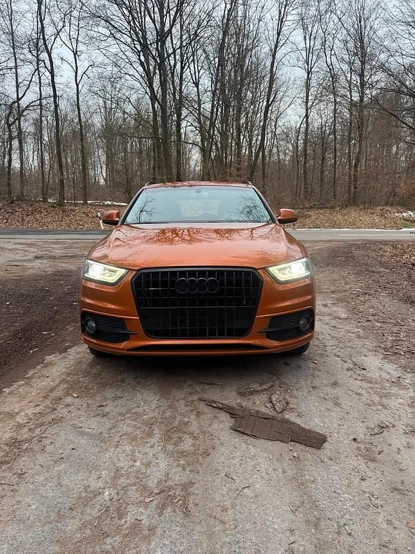 Gebraucht Audi Q3 S-Line 140 PS (102 kW) 2013 Orange SUV