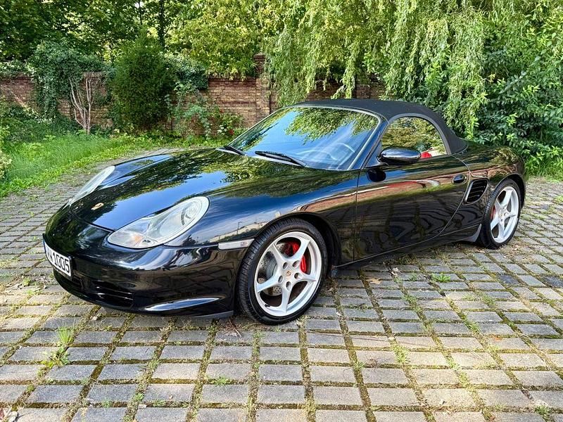Schwarz Gebraucht 2004 Porsche Boxster S Cabrio | 16.499 € (Fairer Preis) - Bild 1/4