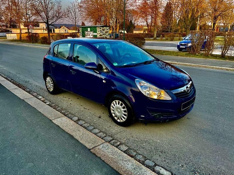 Gebraucht Opel Corsa 60 PS (44 kW) 2009 Blau Kleinwagen