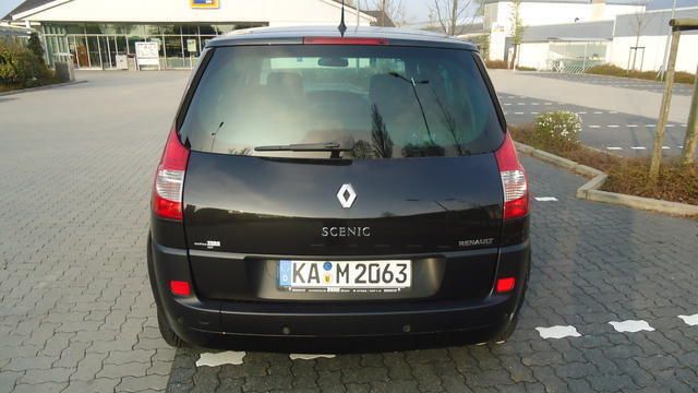 Gebraucht Renault Scénic II Exception 131 PS (96 kW) 2007 Schwarz Van / Kleinbus