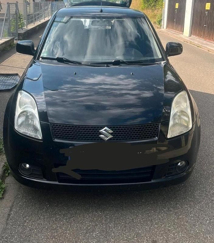 Schwarz Gebraucht 2008 Suzuki Swift Kleinwagen | 1.100 € - Bild 1/4