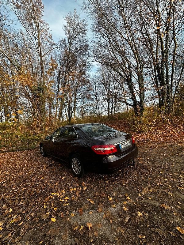 Braun Gebraucht 2009 Mercedes E220 Limousine | 8.500 € (Teuer) - Bild 1/4
