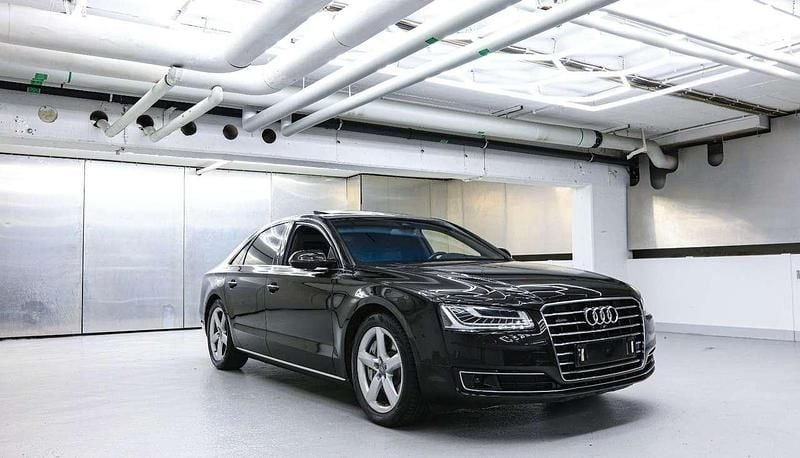 Havannaschwarz Gebraucht 2013 Audi A8 Limousine | 19.900 € (Superpreis) - Bild 1/4
