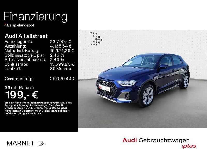 Blau Gebraucht 2024 Audi A1 S-Line Kleinwagen | 23.790 € (Fairer Preis) - Bild 1/4