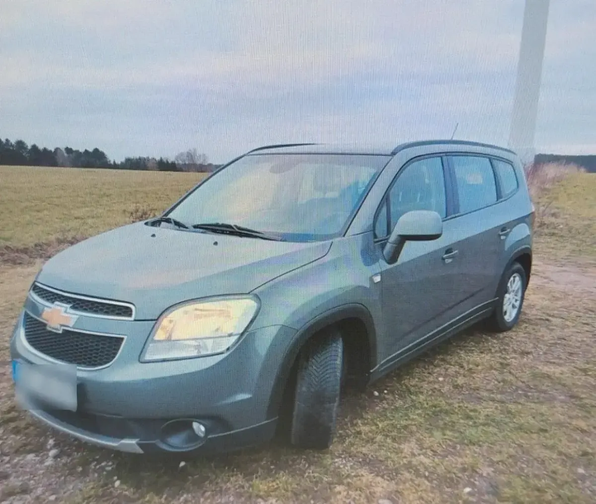 Gebraucht Chevrolet Orlando 163 PS (119 kW) 2012 Grau Van / Kleinbus