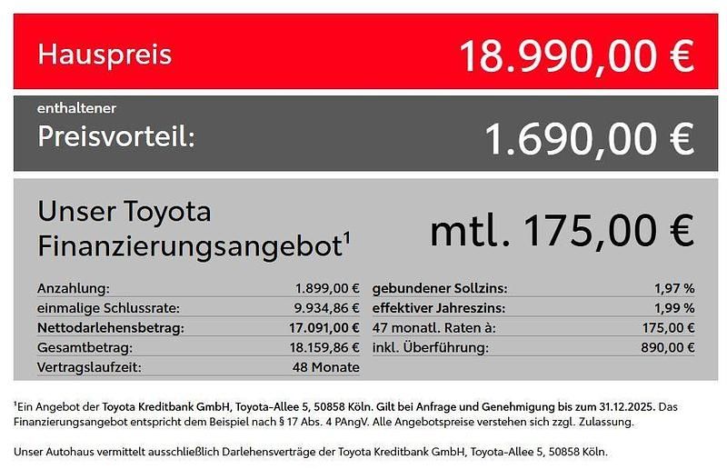 Grau Gebraucht 2025 Toyota Aygo X SUV | 18.990 € (Etwas zu teuer) - Bild 1/1