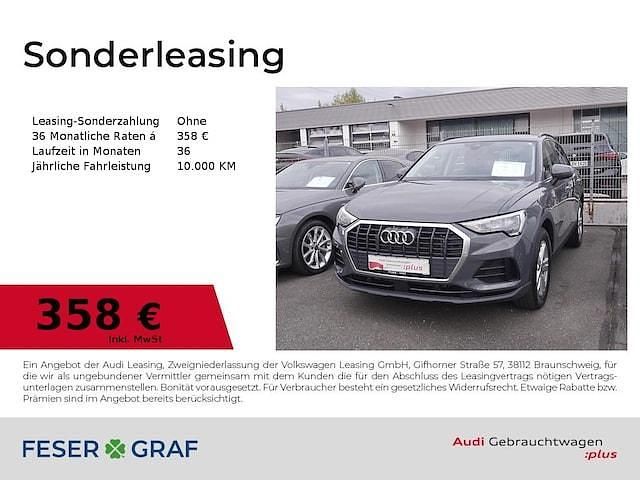 Nanograu metallic Gebraucht 2024 Audi Q3 Basis SUV | 36.680 € (Guter Preis) - Bild 1/1