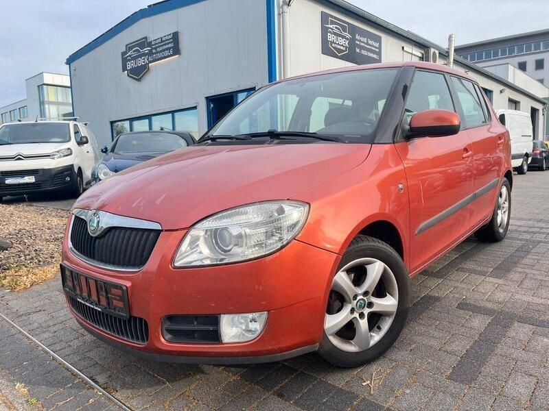 Orange Gebraucht 2008 Skoda Fabia Style Kleinwagen | 2.499 € (Guter Preis) - Bild 1/4