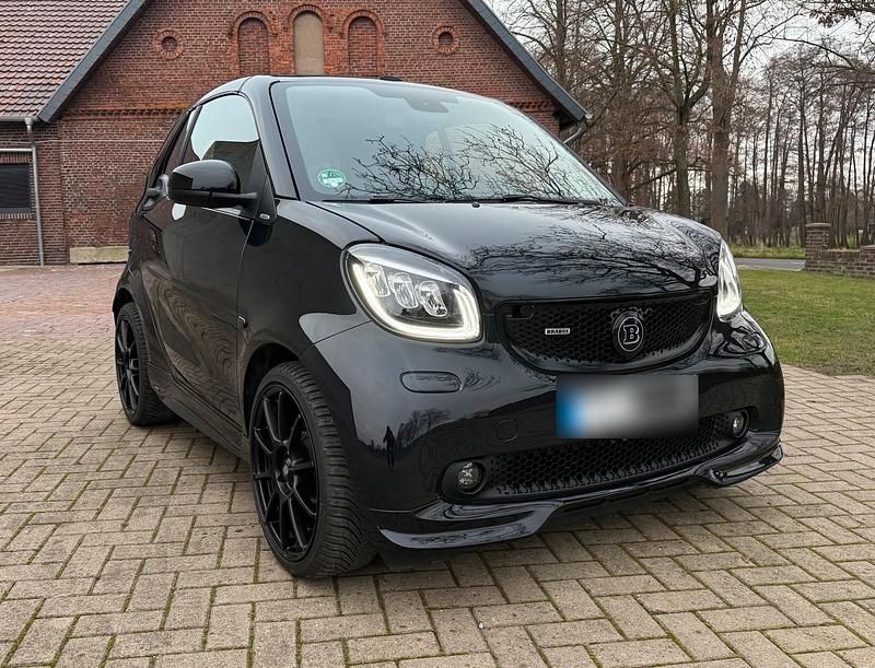 Gebraucht Smart ForTwo Cabrio Brabus 90 PS (66 kW) 2017 Schwarz Cabrio