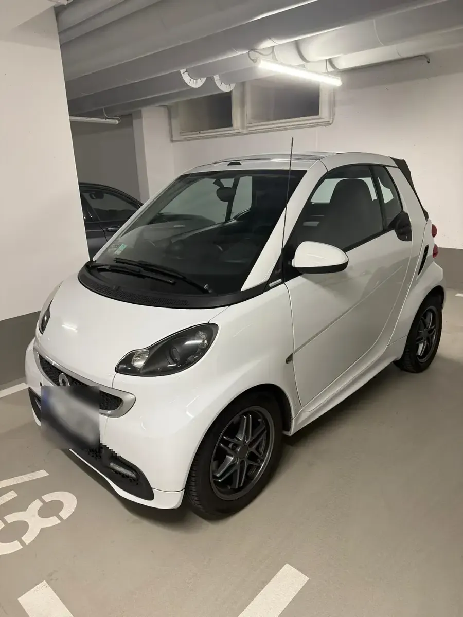 Gebraucht Smart ForTwo Cabrio Brabus 2013 Weiß Cabrio