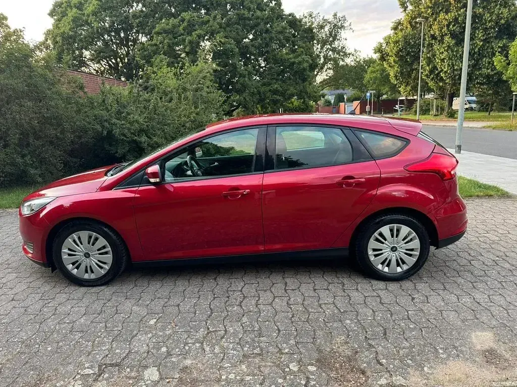 Gebraucht Ford Focus Titanium 101 PS (74 kW) 2017 Rot Limousine