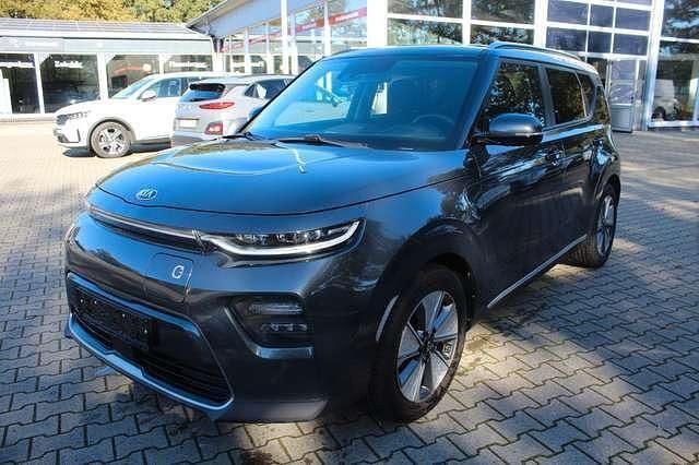 Grau metallic Gebraucht 2021 Kia Soul EV Spirit SUV | 19.000 € - Bild 1/1