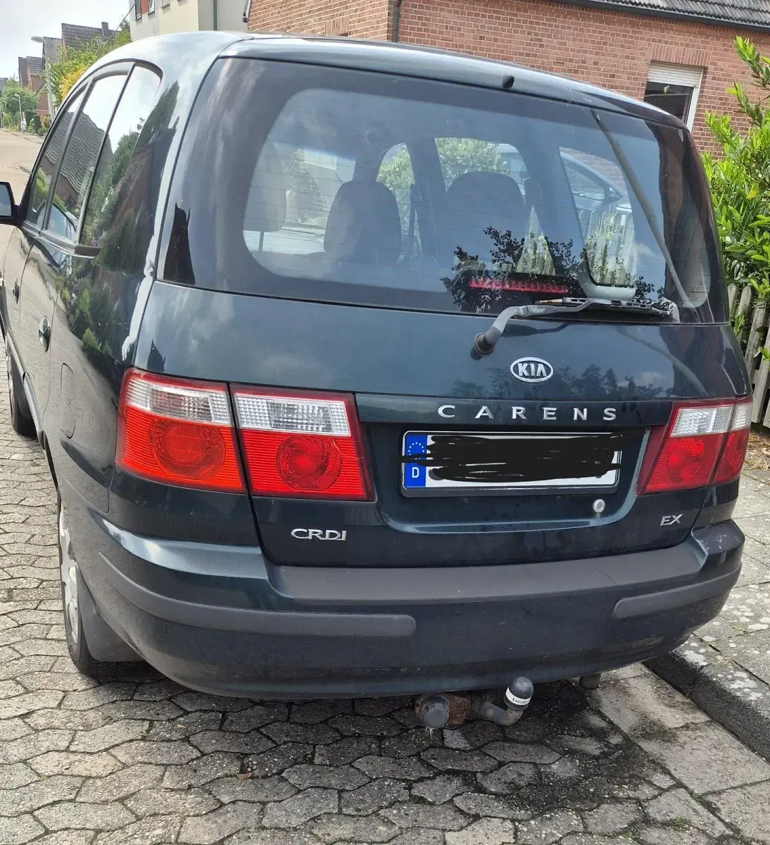 Gebraucht Kia Carens 113 PS (83 kW) 2003 Grün Van / Kleinbus