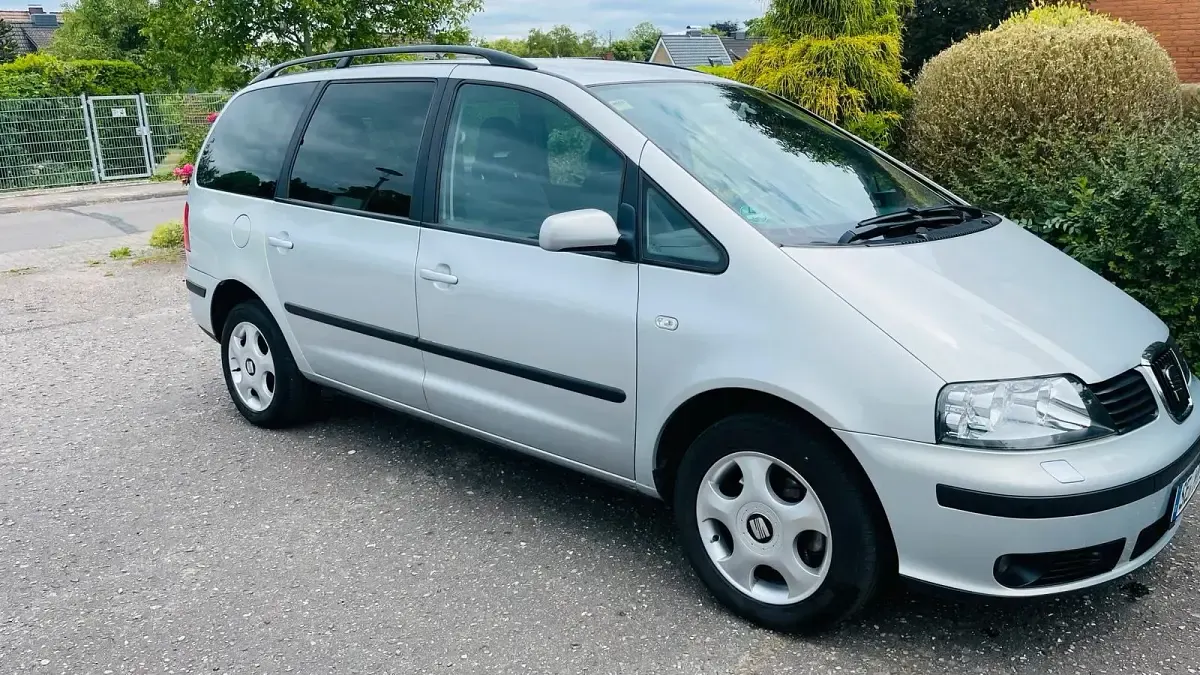 Gebraucht Seat Alhambra 115 PS (84 kW) 2004 Silber Van / Kleinbus