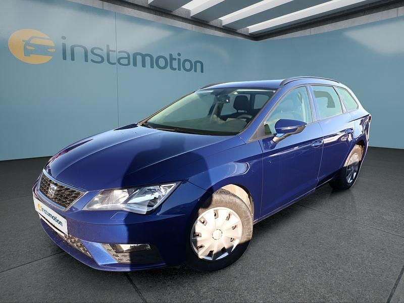 Blau Gebraucht 2019 Seat Leon ST Kombi | 13.399 € (Fairer Preis) - Bild 1/4