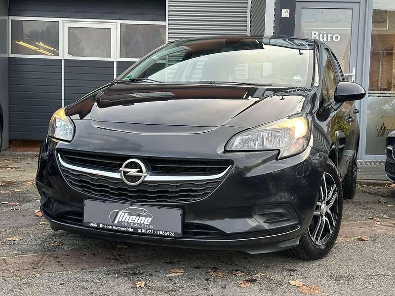 Gebraucht Opel Corsa Edition 90 PS (66 kW) 2016 Graphitschwarz/carbon flash/mi Kleinwagen