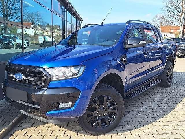 Blau metallic Gebraucht 2019 Ford Ranger Wildtrack Abholung | 32.180 € (Teuer) - Bild 1/2
