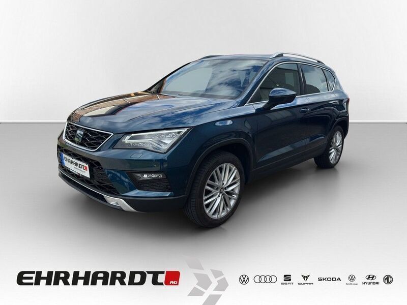 Blau Gebraucht 2018 Seat Ateca 4Drive SUV | 20.490 € (Guter Preis) - Bild 1/4