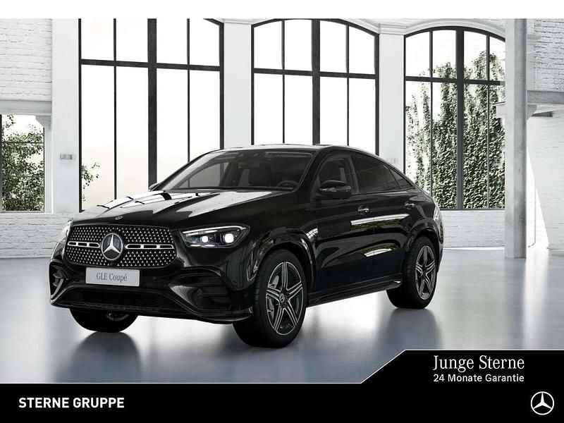 Lack obsidianschwarz Gebraucht 2025 Mercedes GLE350 AMG Coupé | 95.490 € - Bild 1/4