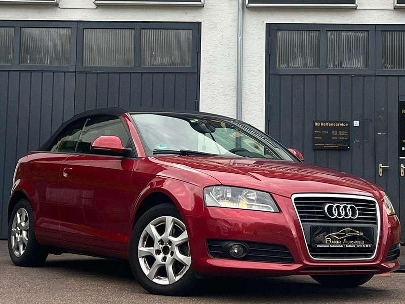 Gebraucht Audi A3 Cabriolet Sport 160 PS (117 kW) 2009 Granatrot perleffekt Cabrio