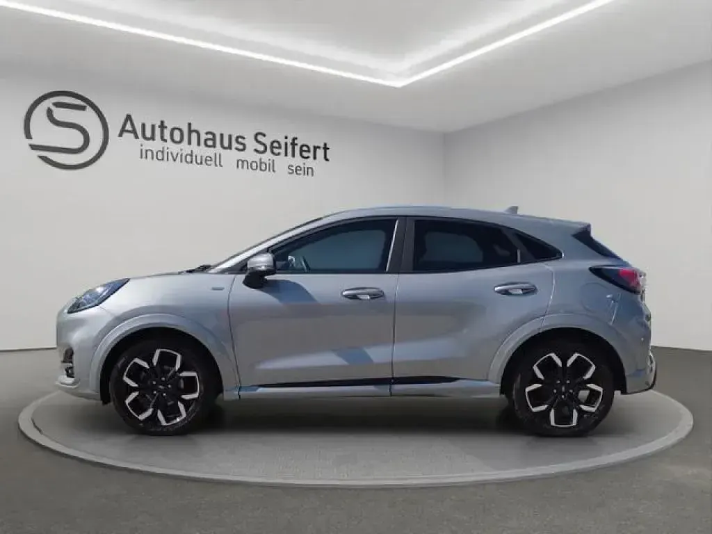 Gebraucht Ford Puma ST-Line X 125 PS (91 kW) 2022 Silber SUV