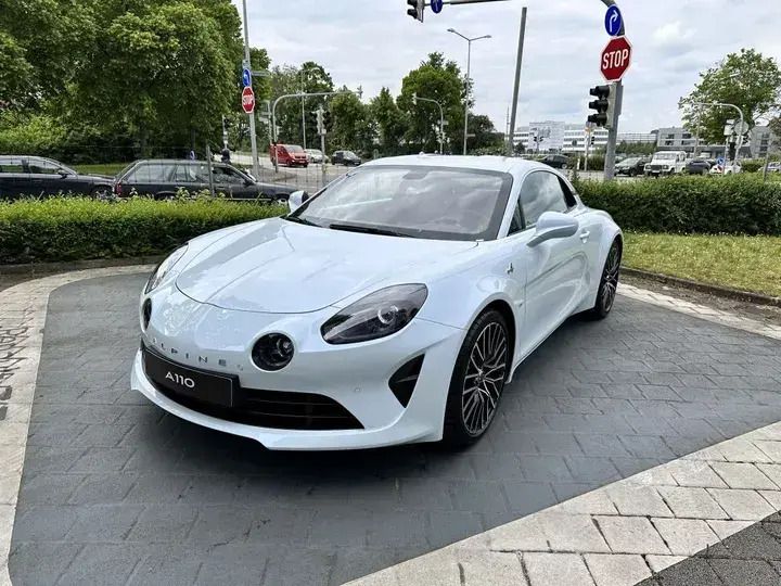 Blanc irisé (irisé weiß) Gebraucht 2023 Alpine A110 Coupé | 60.900 € (Superpreis) - Bild 1/4