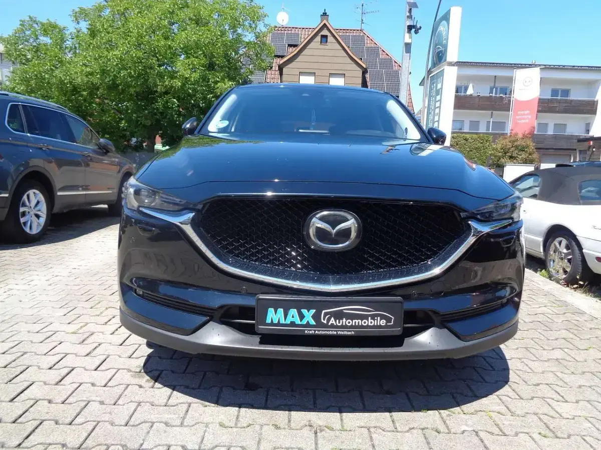 Gebraucht Mazda CX-5 Sports-Line 175 PS (128 kW) 2017 Onyxschwarz metallic SUV