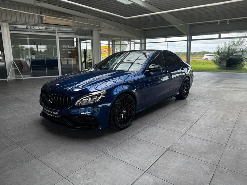 Blau Gebraucht 2016 Mercedes C63S AMG AMG Limousine | 35.200 € (Superpreis) - Bild 1/4