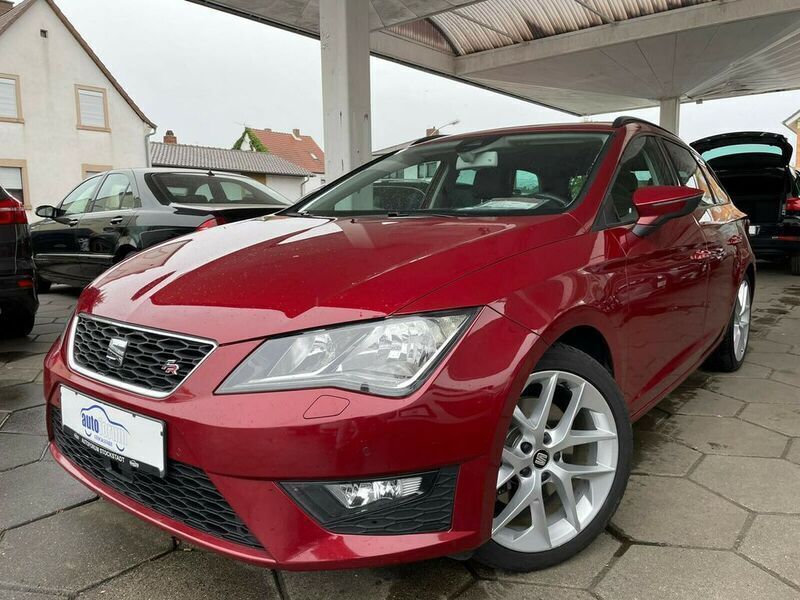 Rot Gebraucht 2014 Seat Leon ST FR Kombi | 6.990 € (Fairer Preis) - Bild 1/4