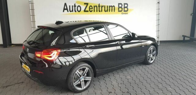 Gebraucht BMW 118 Sport Line 136 PS (100 kW) 2018 Schwarz Kleinwagen