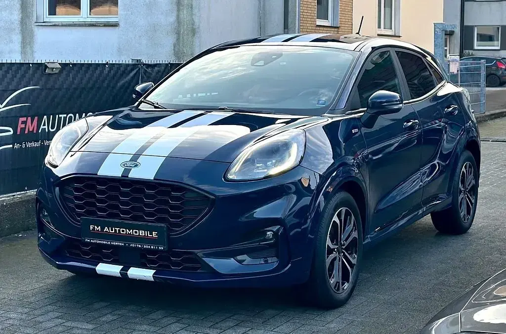 Gebraucht Ford Puma ST-Line 120 PS (88 kW) 2021 Blau SUV