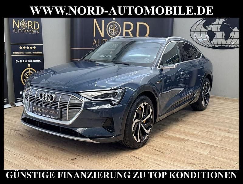 Gebraucht Audi e-tron Sportback Advanced 300 kW (408 PS) 2022 Plasmablau metallic (metallic) SUV