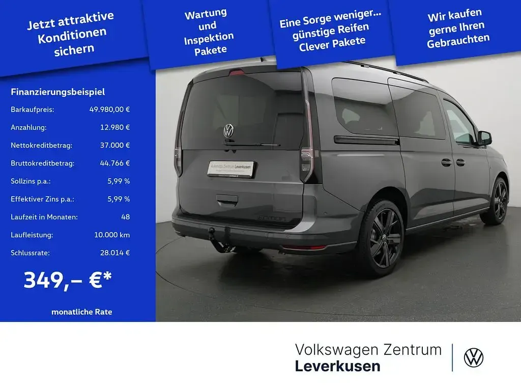 Brugt VW Caddy Maxi Edition 122 HK (89 kW) 2025 Hvid MPV