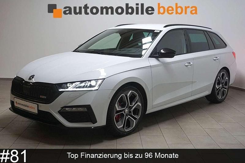 Moonweiss Gebraucht 2021 Skoda Octavia RS Kombi | 28.990 € (Fairer Preis) - Bild 1/4