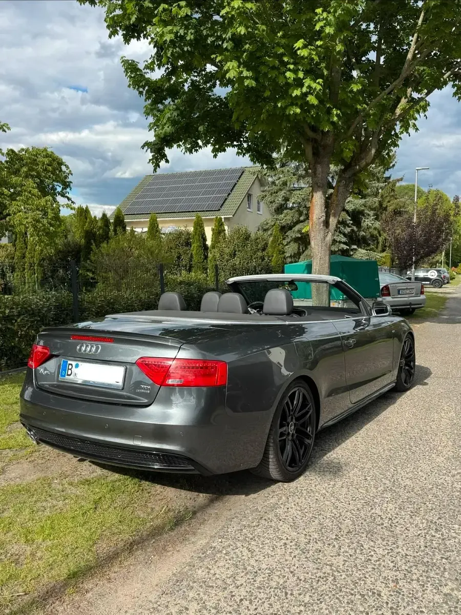 Używany Audi A5 Cabriolet S-Line 190 KM (139 kW) 2016 Szary Kabriolet