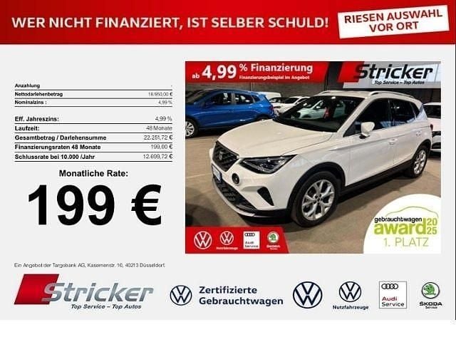 Gebraucht Seat Arona FR 116 PS (85 kW) 2024 Weiß SUV