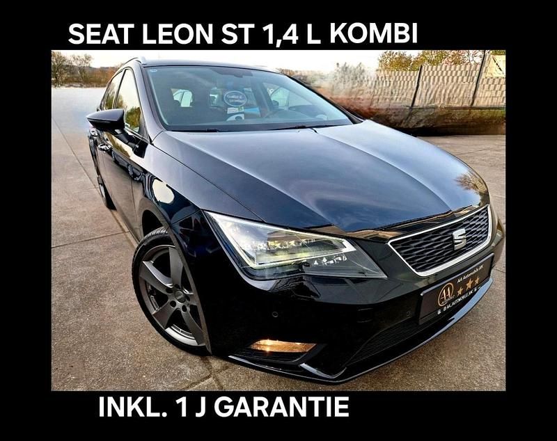 Schwarz Gebraucht 2015 Seat Leon ST Kombi | 10.399 € (Fairer Preis) - Bild 1/4