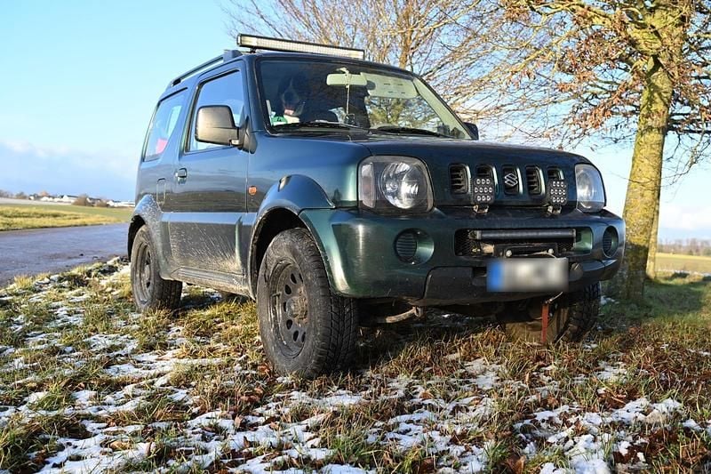 Gebraucht Suzuki Jimny 81 PS (59 kW) 2002 Grün SUV