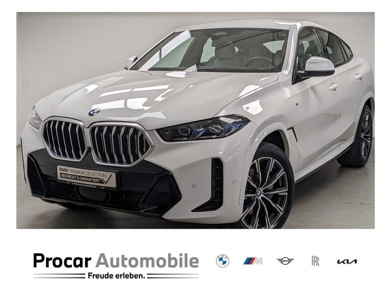 Weiss (mineralweiss) Gebraucht 2023 BMW X6 M Sport SUV | 83.994 € (Fairer Preis) - Bild 1/4