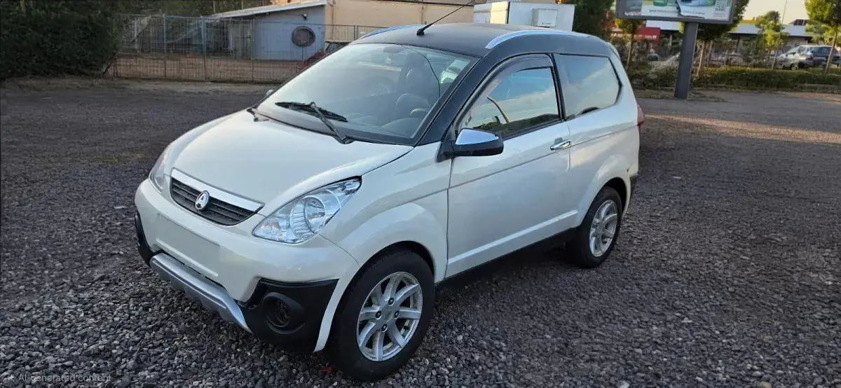 Gebraucht Aixam Crossover Premium 2012 Weiß Kleinwagen