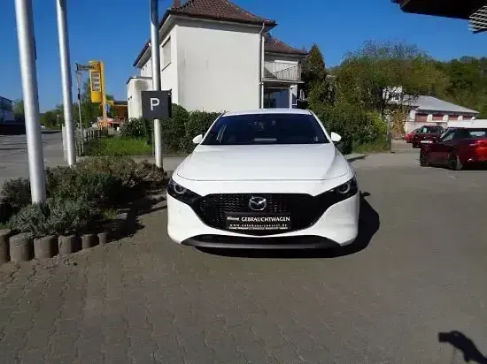 Usata Mazda 3 Selection 122 CV (89 kW) 2022 Bianco Berlina