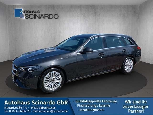 Graphitgrau metallic Gebraucht 2022 Mercedes C180 Avantgarde Kombi | 30.280 € (Guter Preis) - Bild 1/4