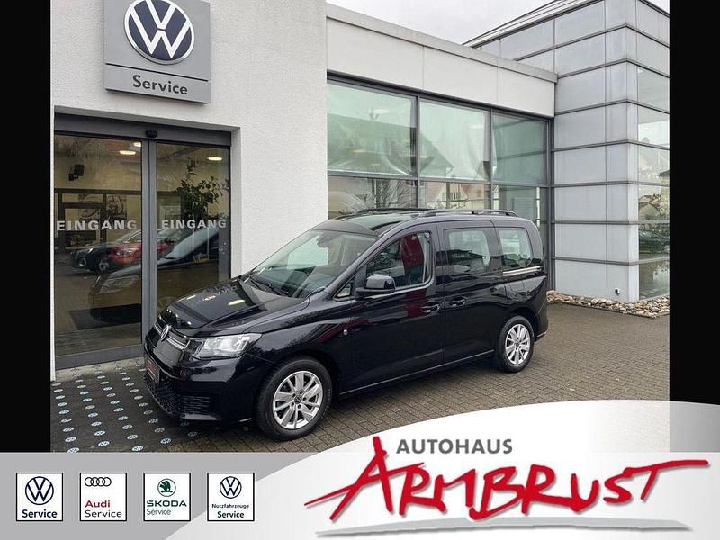Gebraucht VW Caddy Life 102 PS (75 kW) 2022 Schwarz (deep black perleffekt (schwarz)) Van / Kleinbus