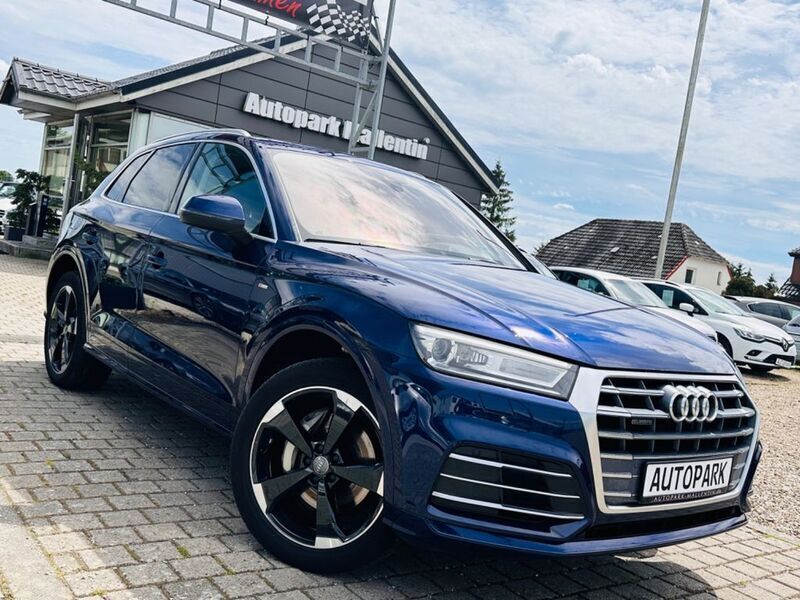 Navarrablau metallic Gebraucht 2021 Audi Q5 S-Line SUV | 29.985 € (Guter Preis) - Bild 1/4