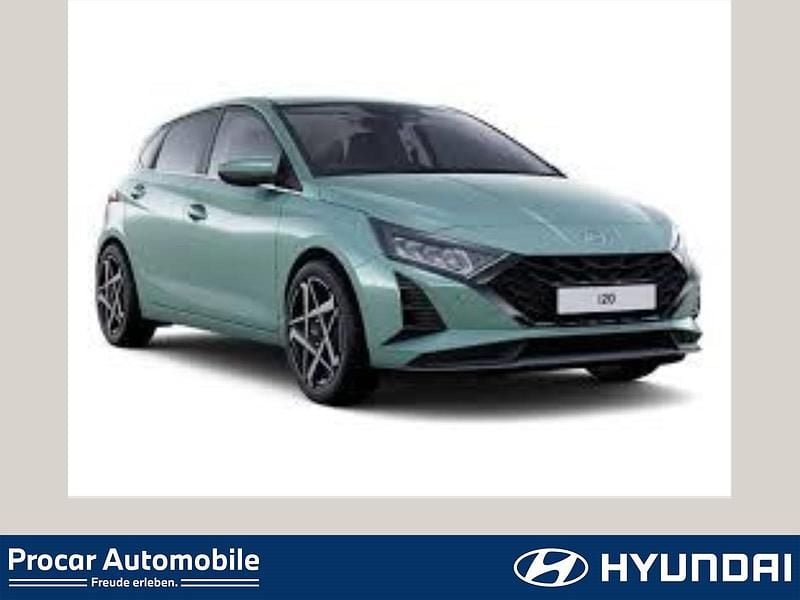 Mangrove green / mic Neu 2025 Hyundai i20 Trend Limousine | 23.190 € (Fairer Preis) - Bild 1/3