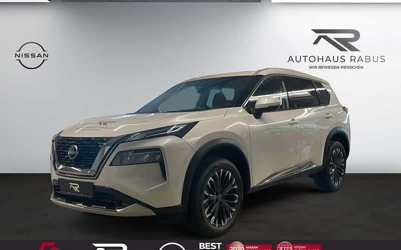 White pearl Neu 2024 Nissan X-Trail Tekna+ SUV | 41.990 € - Bild 1/4