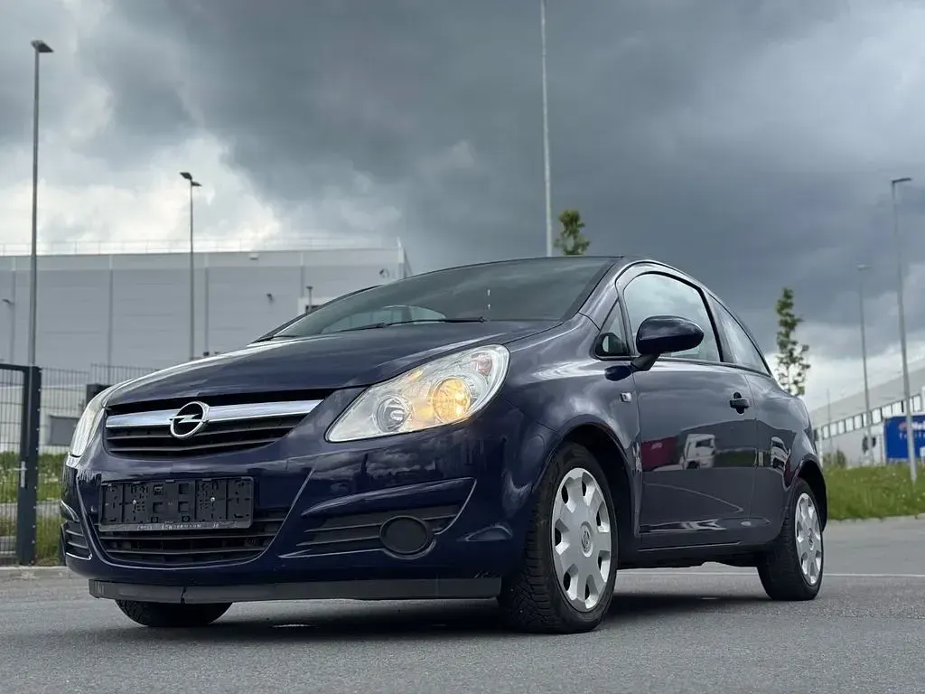 Gebraucht Opel Corsa Basis 60 PS (44 kW) 2008 Blau Kleinwagen